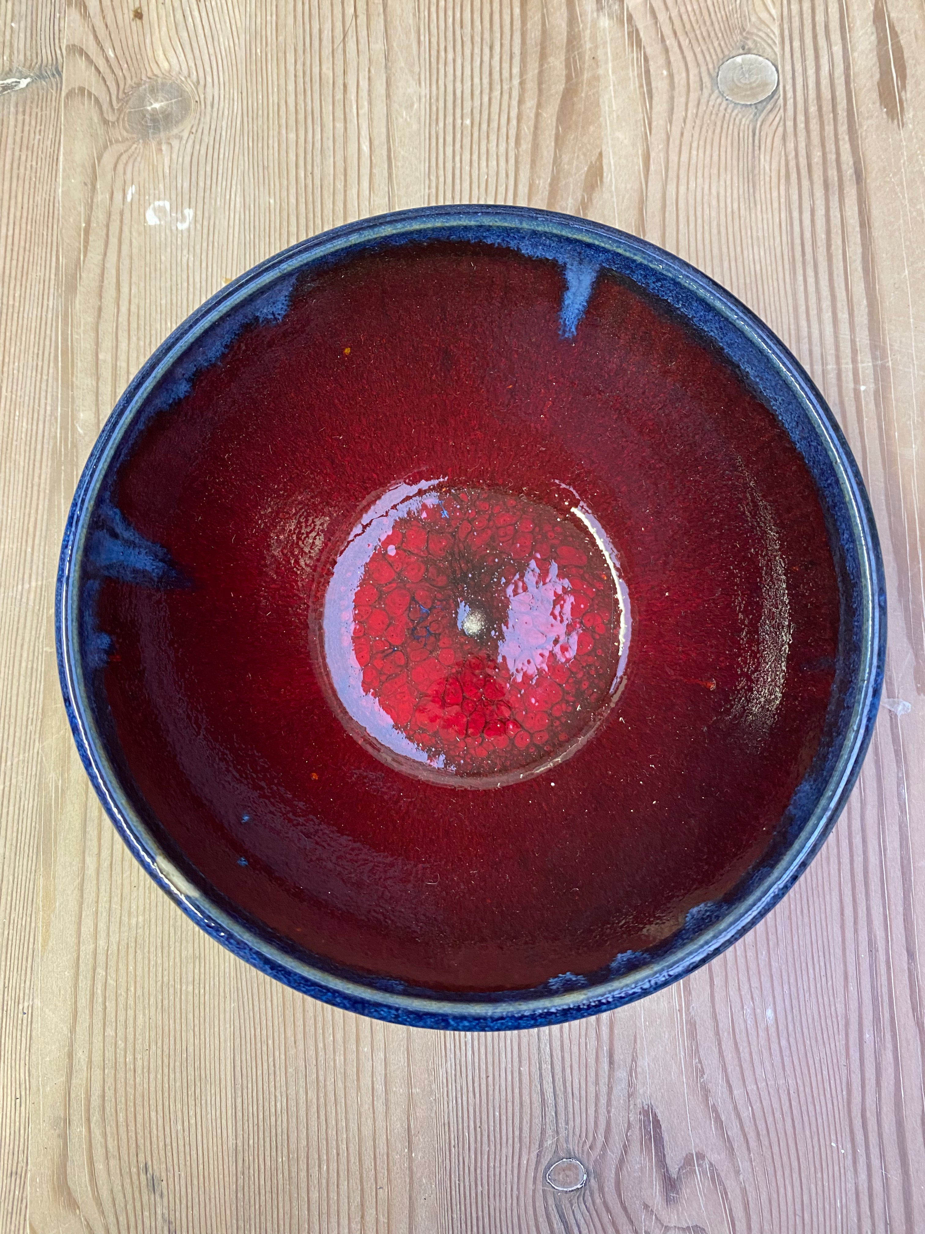 Fiery Red Small Bowl