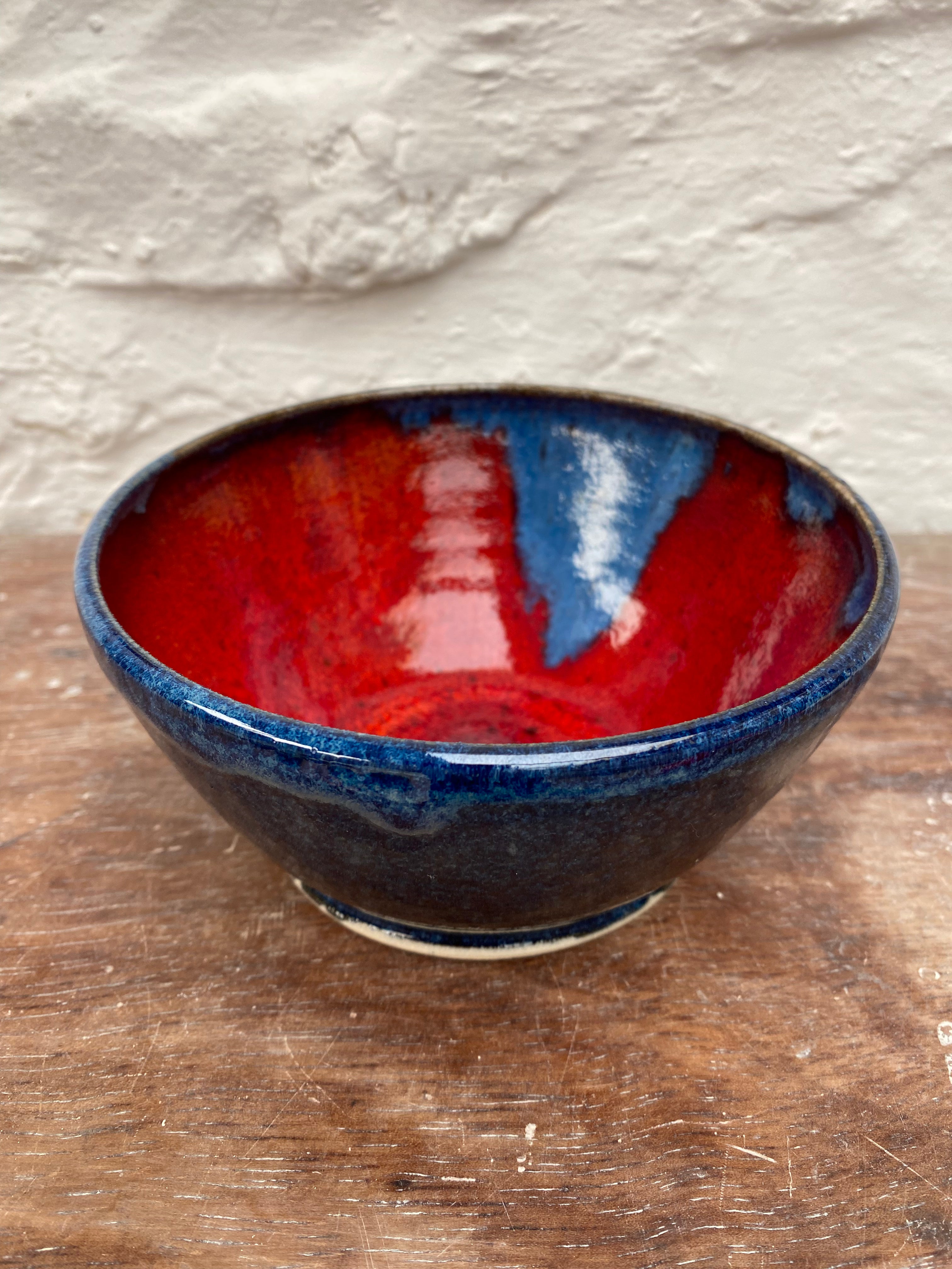 Fiery Red Dip Bowl